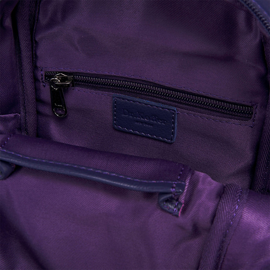 Рюкзак Dr.Koffer из натуральной кожи синий