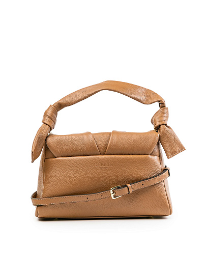 Женская сумка Dr.Koffer из натуральной кожи коричневая