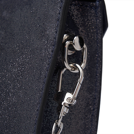 Женская сумка Dr. Koffer из натуральной кожи синяя