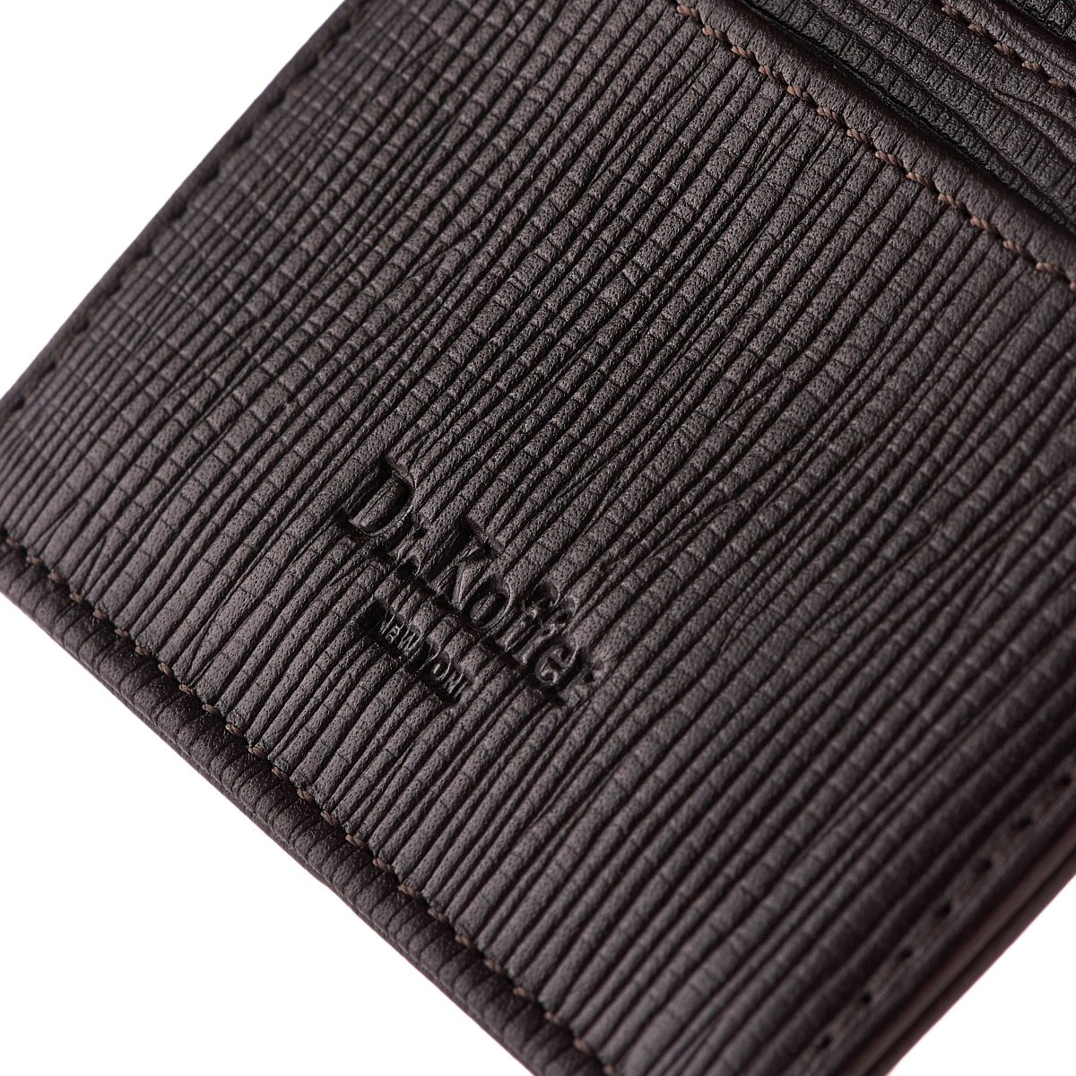 Кредитница Dr.Koffer из натуральной кожи коричневая