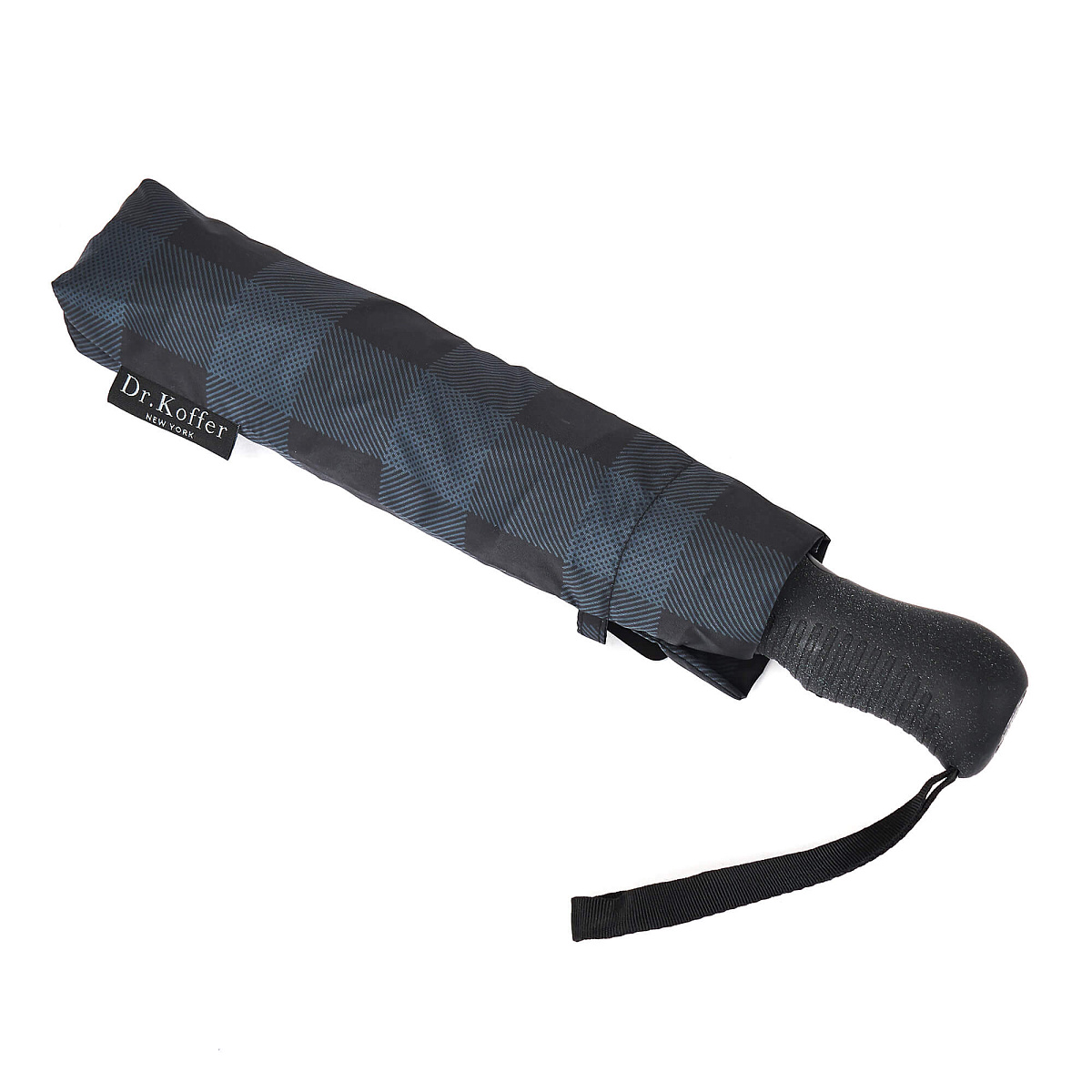 Мужской зонт автомат в клетку  Dr.Koffer 