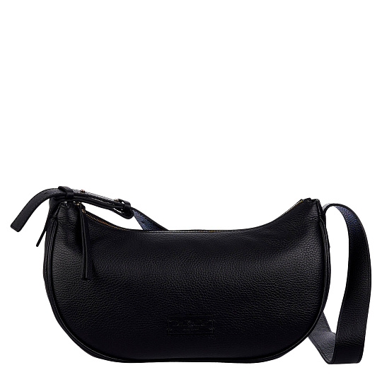 Женская сумка Dr. Koffer из натуральной кожи черная