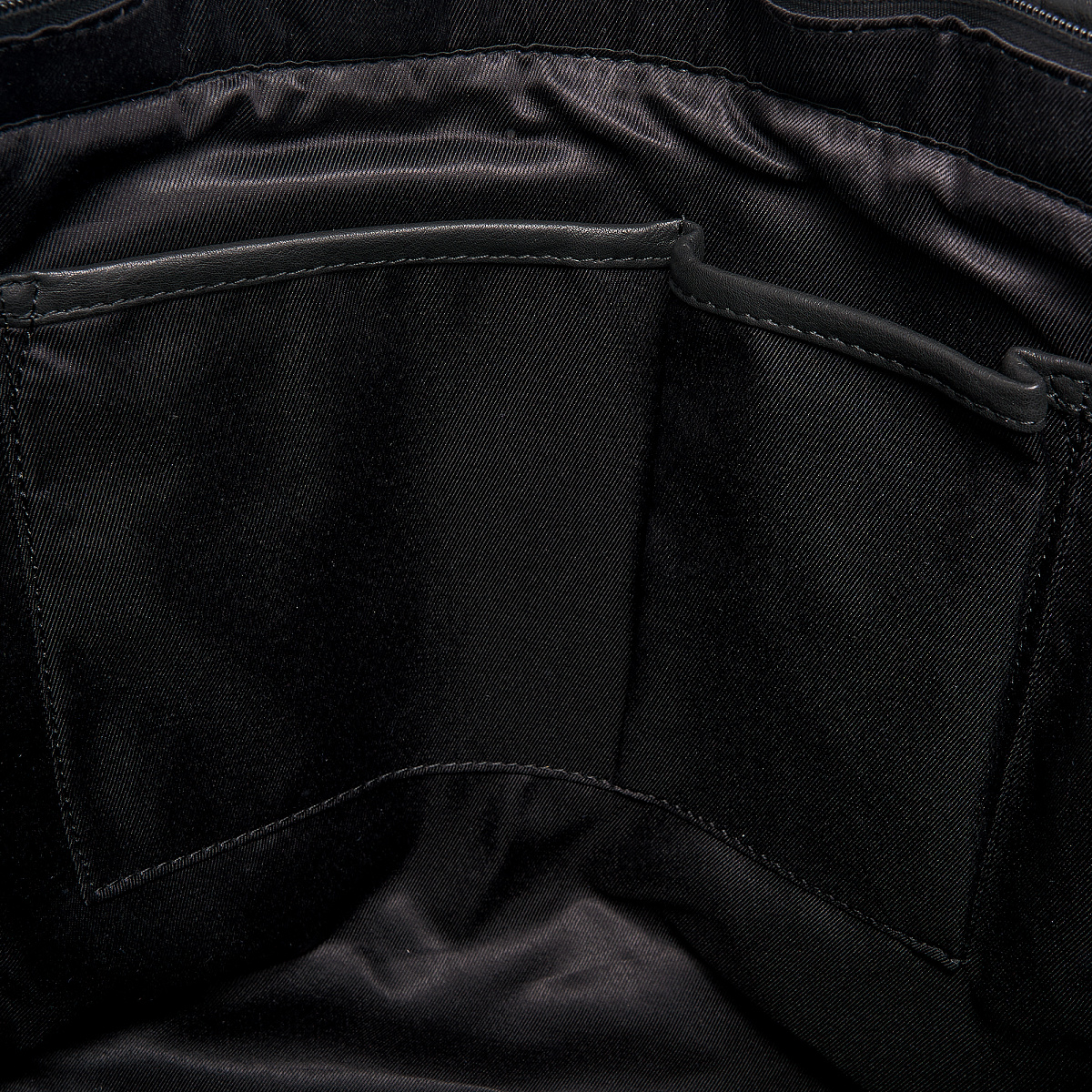 Женская сумка Dr.Koffer из натуральной кожи чёрная