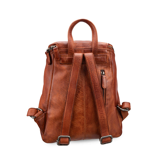 Рюкзак Dr.Koffer из натуральной кожи светло-коричневый