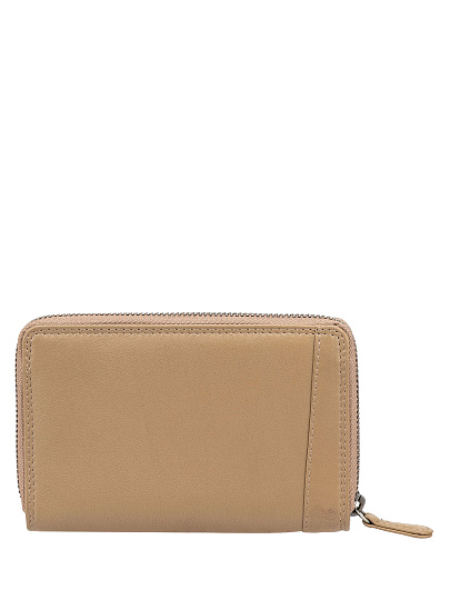 Портмоне Dr.Koffer из натуральной кожи бежевое