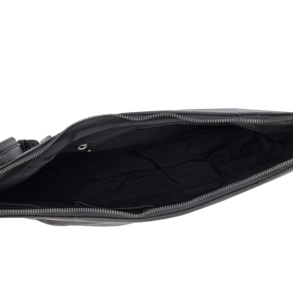 Женская сумка Dr.Koffer из натуральной кожи чёрная