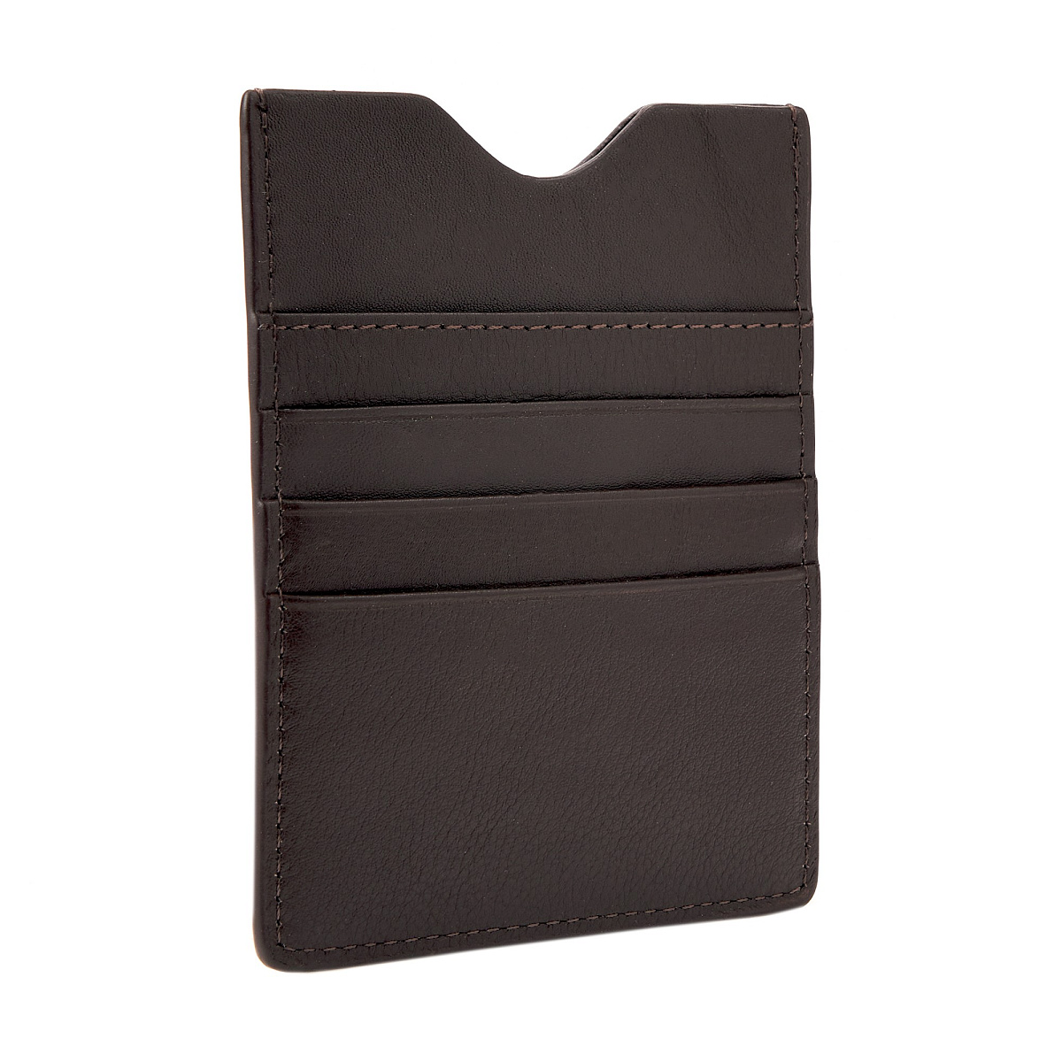 Кредитница Dr.Koffer из натуральной кожи коричневая