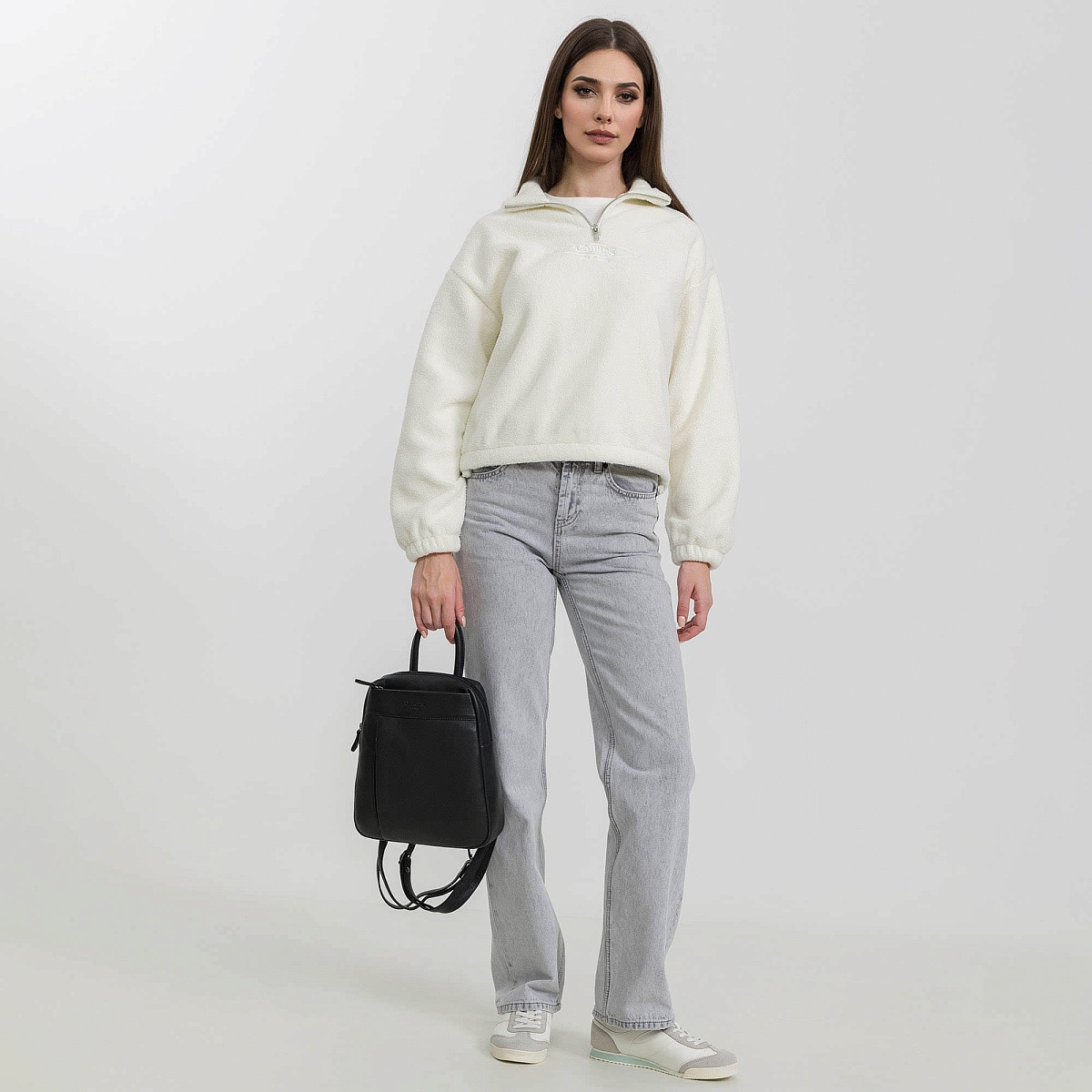 Рюкзак Dr.Koffer из натуральной кожи черный