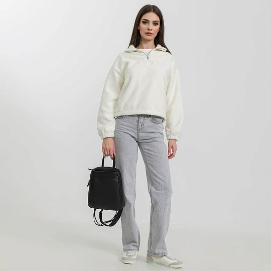 Рюкзак Dr.Koffer из натуральной кожи черный