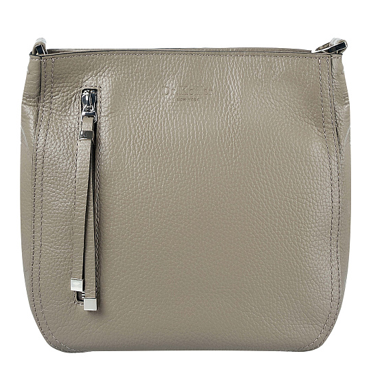 Женская сумка Dr. Koffer из натуральной кожи коричневая