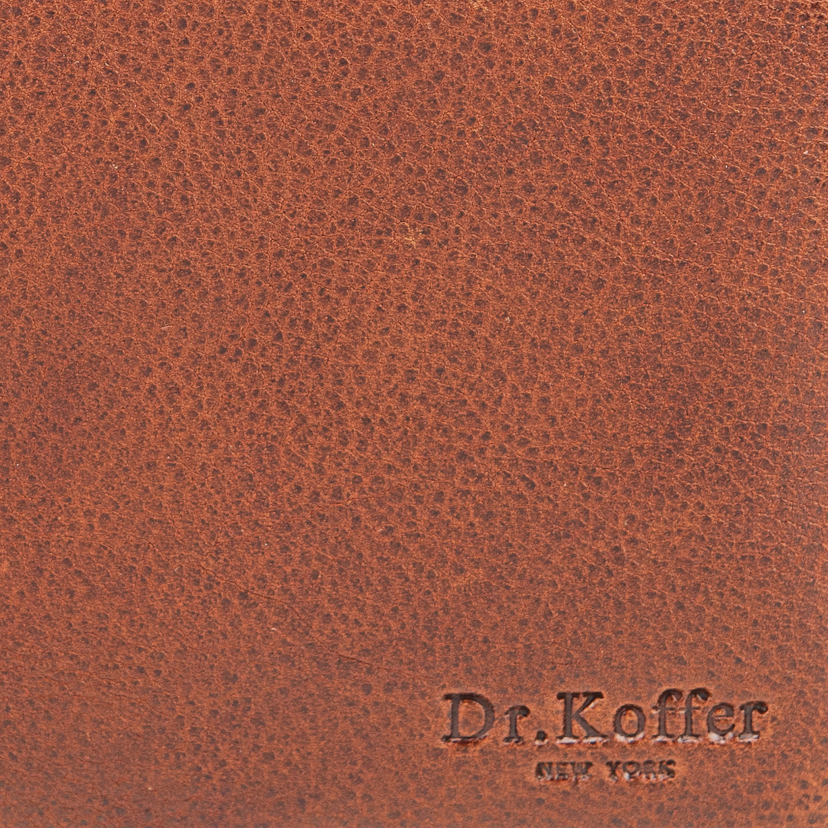 Портмоне Dr.Koffer из натуральной кожи светло-коричневое