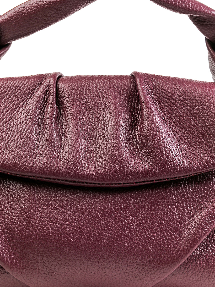 Женская сумка Dr.Koffer из натуральной кожи бордовая