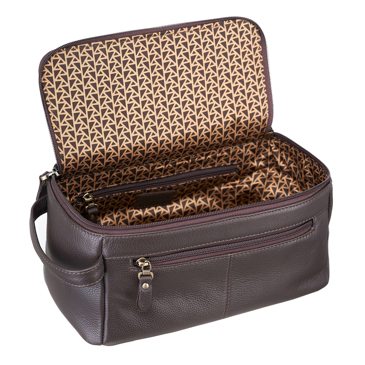 Несессер Dr.Koffer из натуральной кожи коричневый