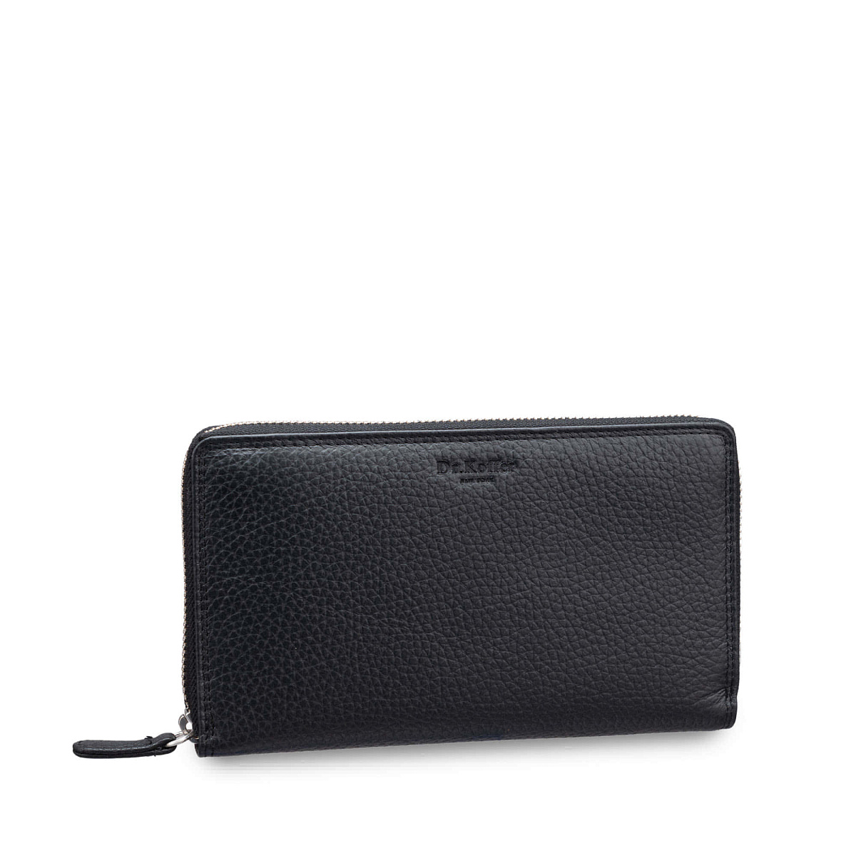 Портмоне Dr.Koffer из натуральной кожи черное