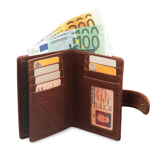 Обложка для паспорта/автодок из натуральной кожи Dr. Koffer