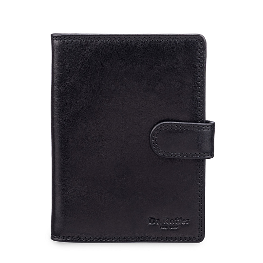 Обложка для паспорта/автодок из натуральной кожи Dr. Koffer