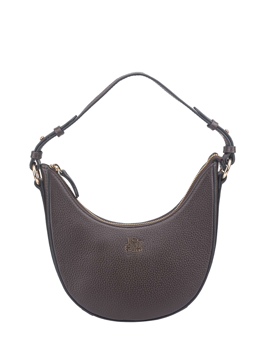 Женская сумка Dr. Koffer из натуральной кожи коричневая