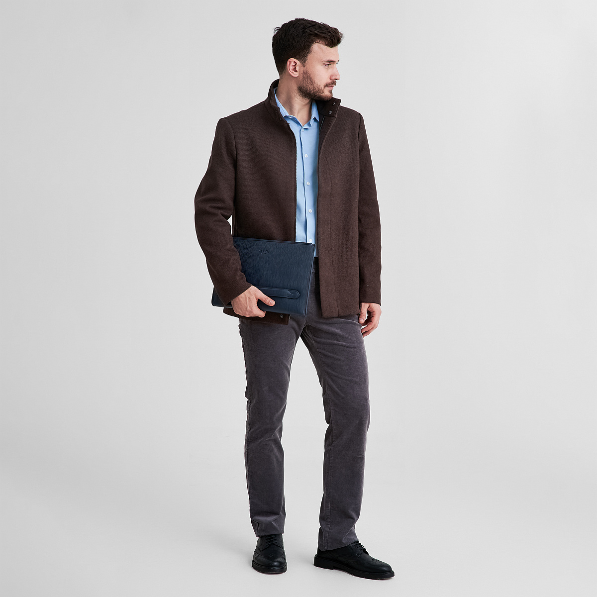 Папка для документов Dr. Koffer из натуральной кожи