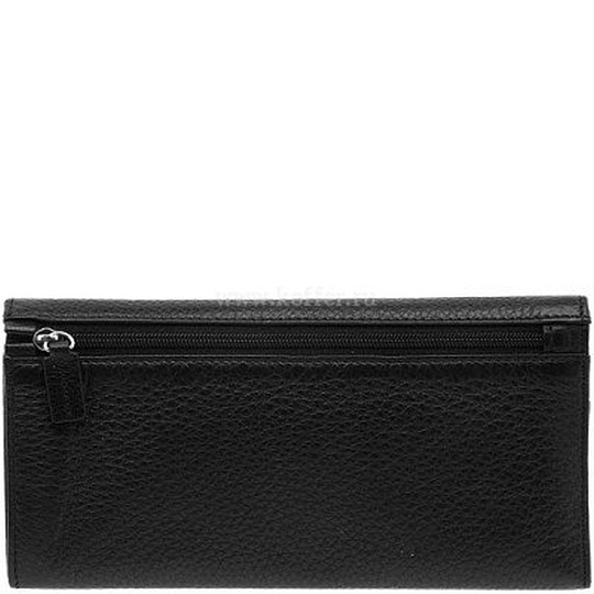 Кошелек Dr.Koffer из натуральной кожи черный