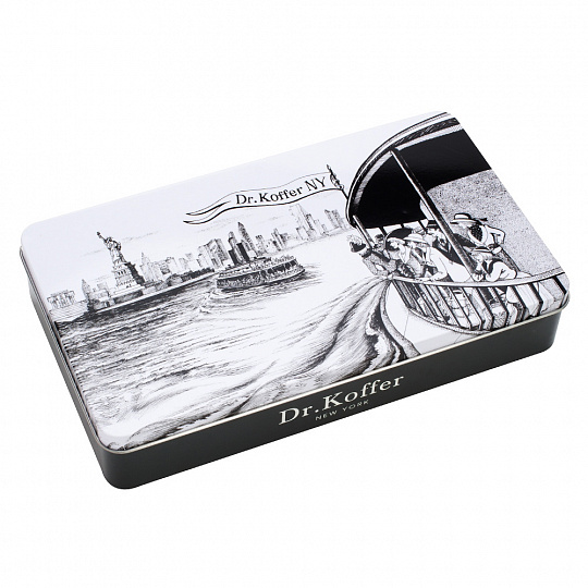 Женское кожаное портмоне с потайными карманами за блоками для карточек Dr.Koffer X510330-203-76