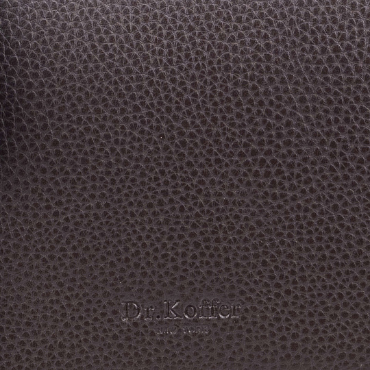 Женская сумка Dr.Koffer из натуральной кожи коричневая