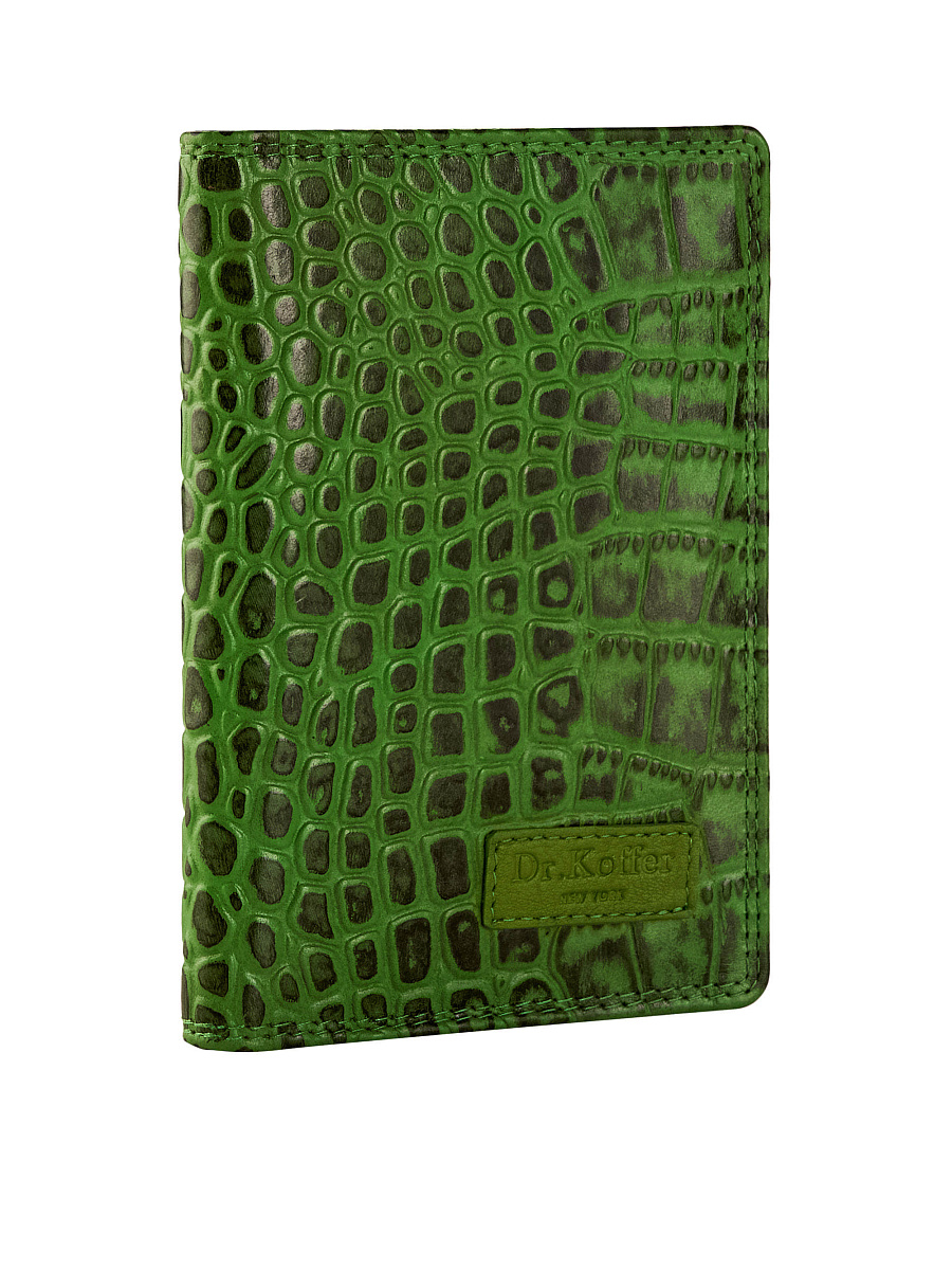 Обложка для паспорта/автодок из натуральной кожи Dr. Koffer