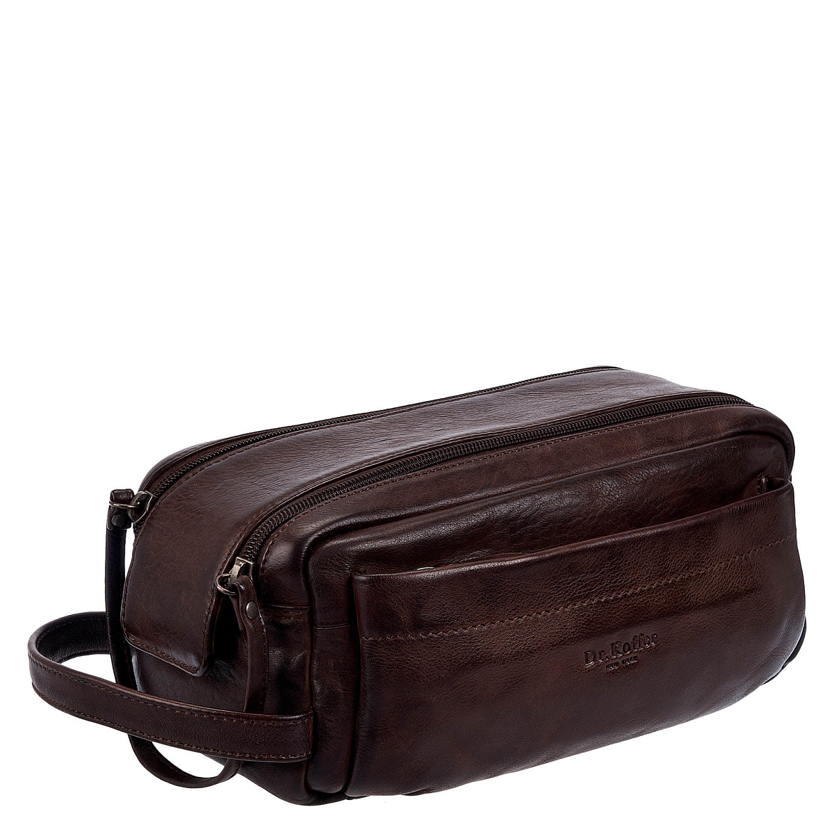 Несессер Dr.Koffer из натуральной кожи коричневый