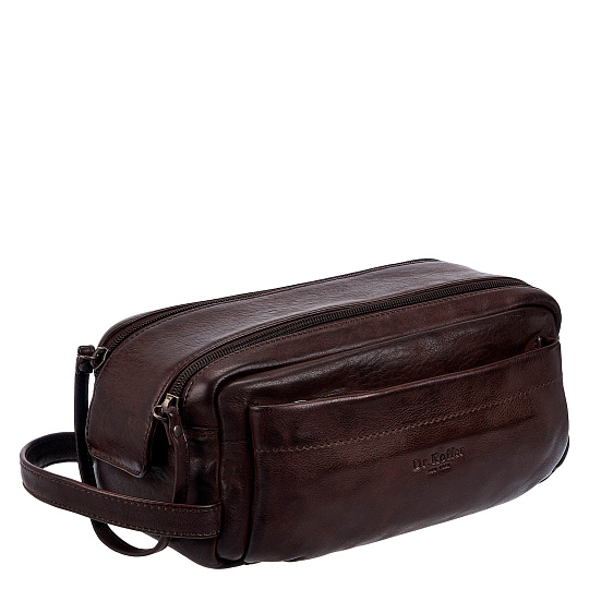 Несессер Dr.Koffer из натуральной кожи коричневый