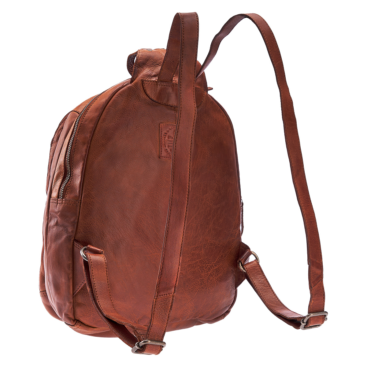 Рюкзак Dr.Koffer из натуральной кожи светло-коричневый