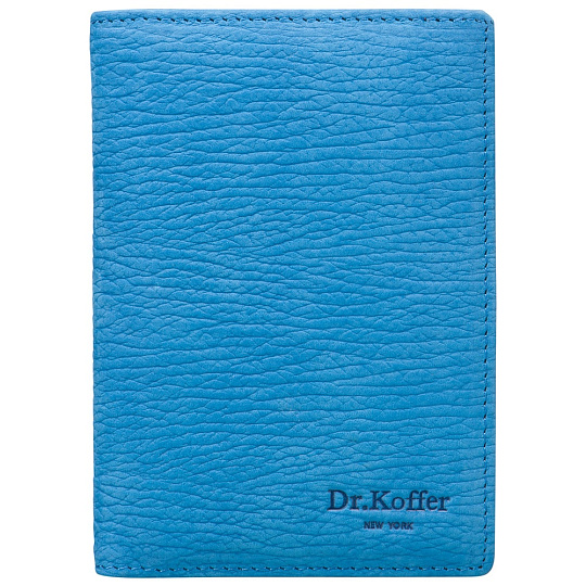 Обложка для паспорта/автодок из натуральной кожи Dr. Koffer