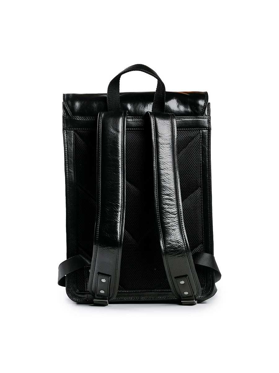 Рюкзак Dr.Koffer из натуральной кожи черный