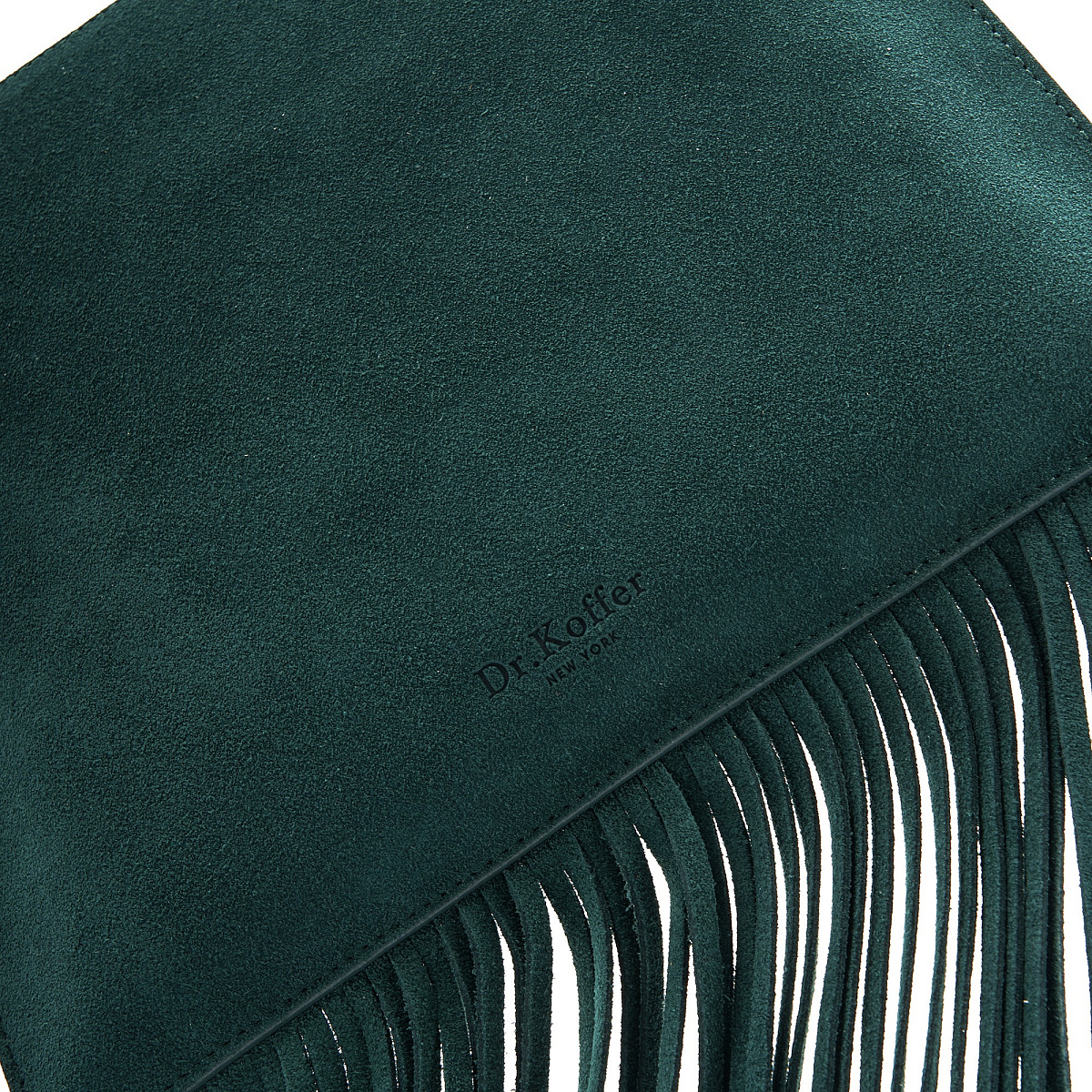 Женская сумка  Dr. Koffer из натуральной кожи зеленая