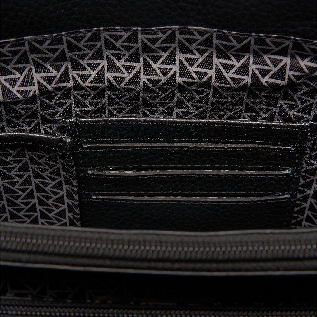 Портфель Dr.Koffer из натуральной кожи черный