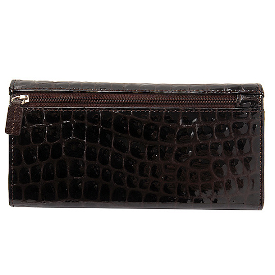 Портмоне Dr.Koffer из натуральной кожи коричневое