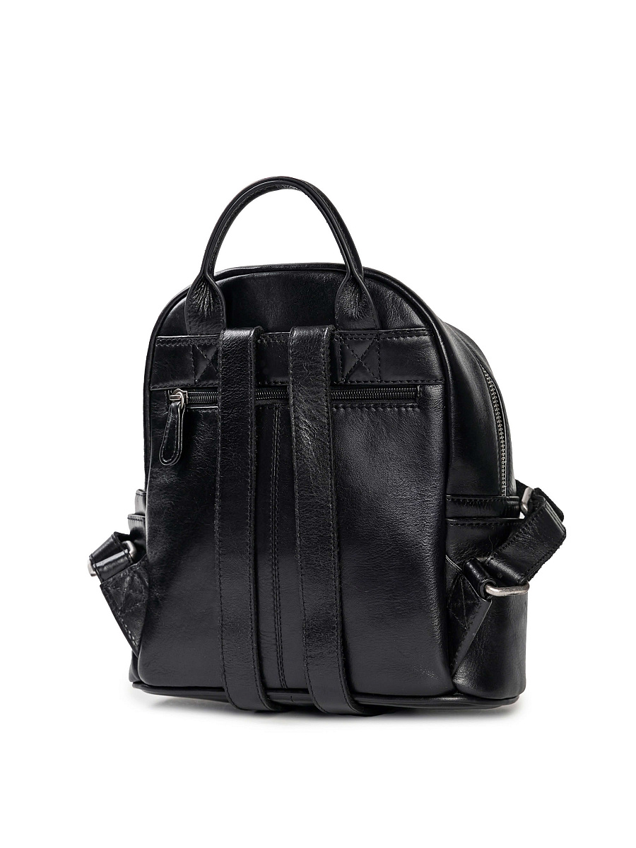 Рюкзак Dr.Koffer из натуральной кожи черный