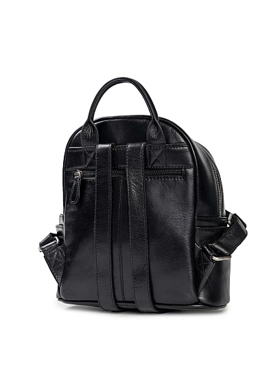 Рюкзак Dr.Koffer из натуральной кожи черный