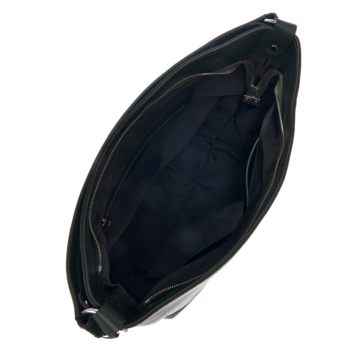 Женская сумка Dr. Koffer из натуральной кожи зеленая