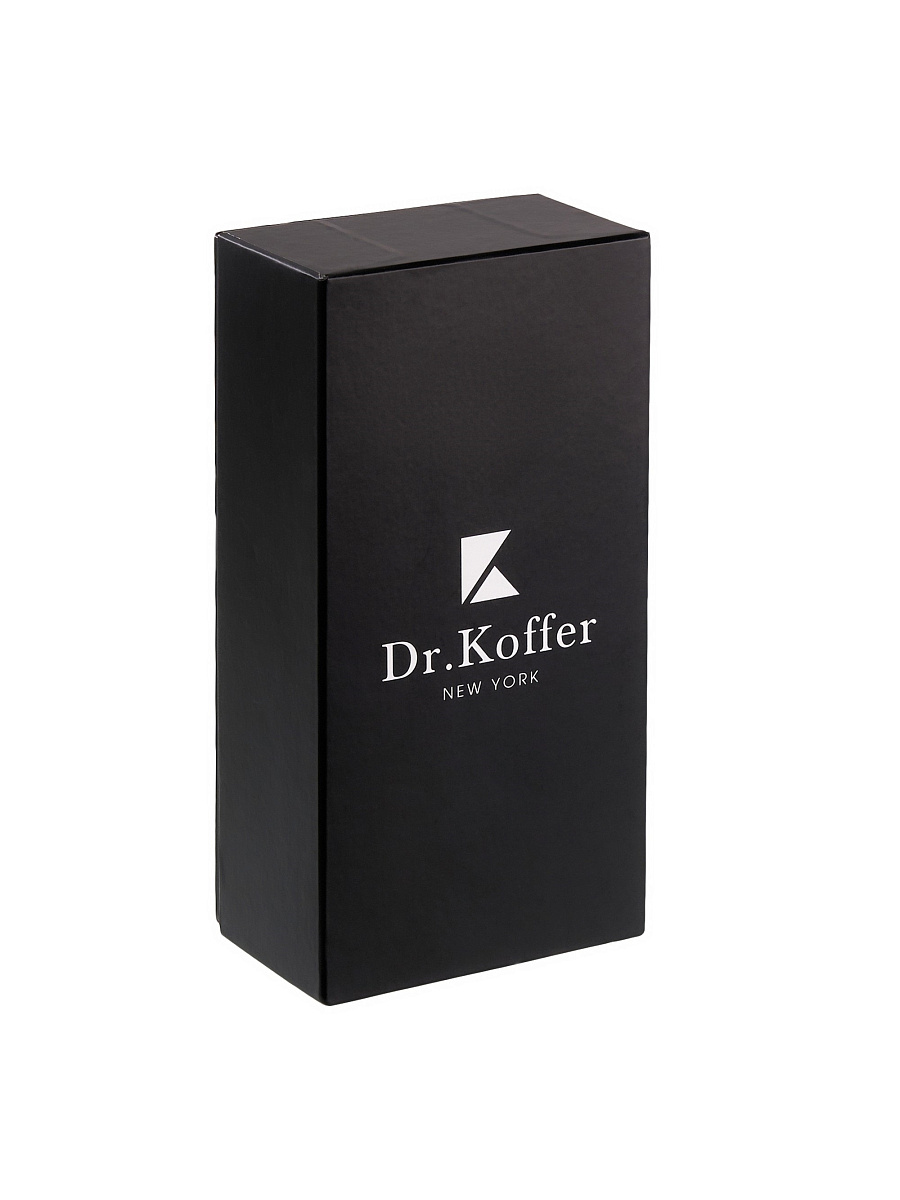 Сумка через плечо Dr.Koffer из натуральной кожи коричневая