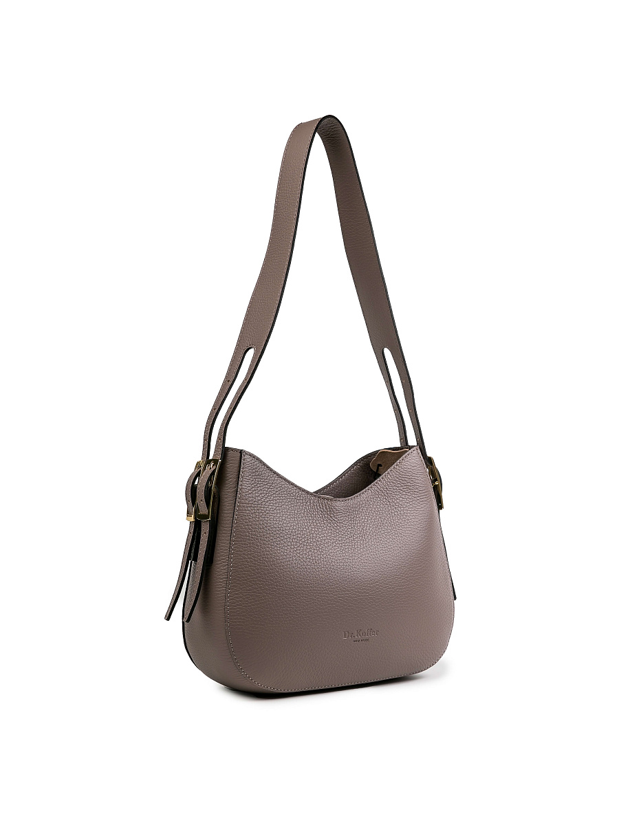 Женская сумка Dr.Koffer из натуральной кожи пыльная роза