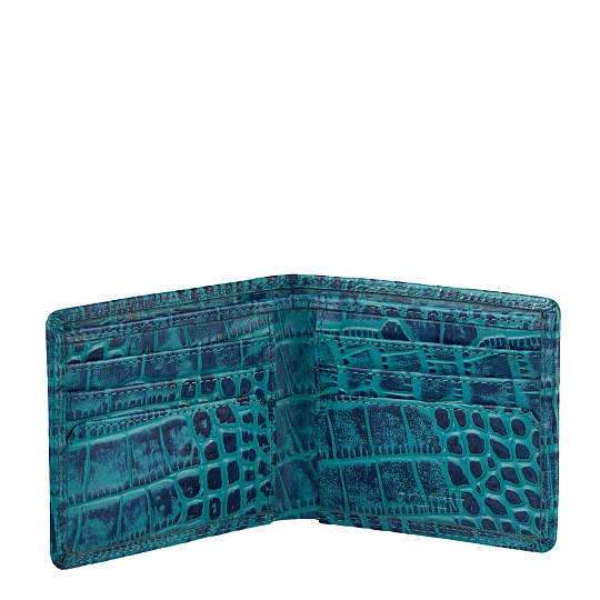 Портмоне Dr.Koffer из натуральной кожи синее