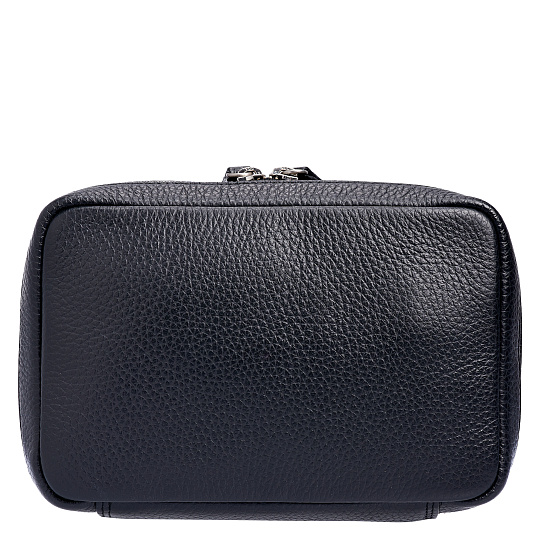 Несессер Dr. Koffer из натуральной кожи черный