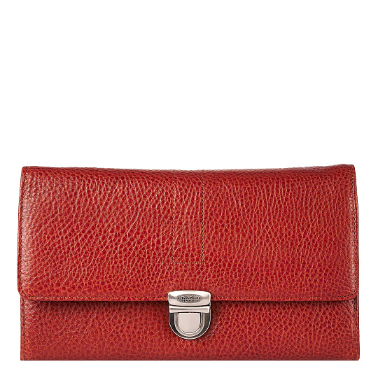 Сумка барсетка из натуральной кожи Dr. Koffer коричневая