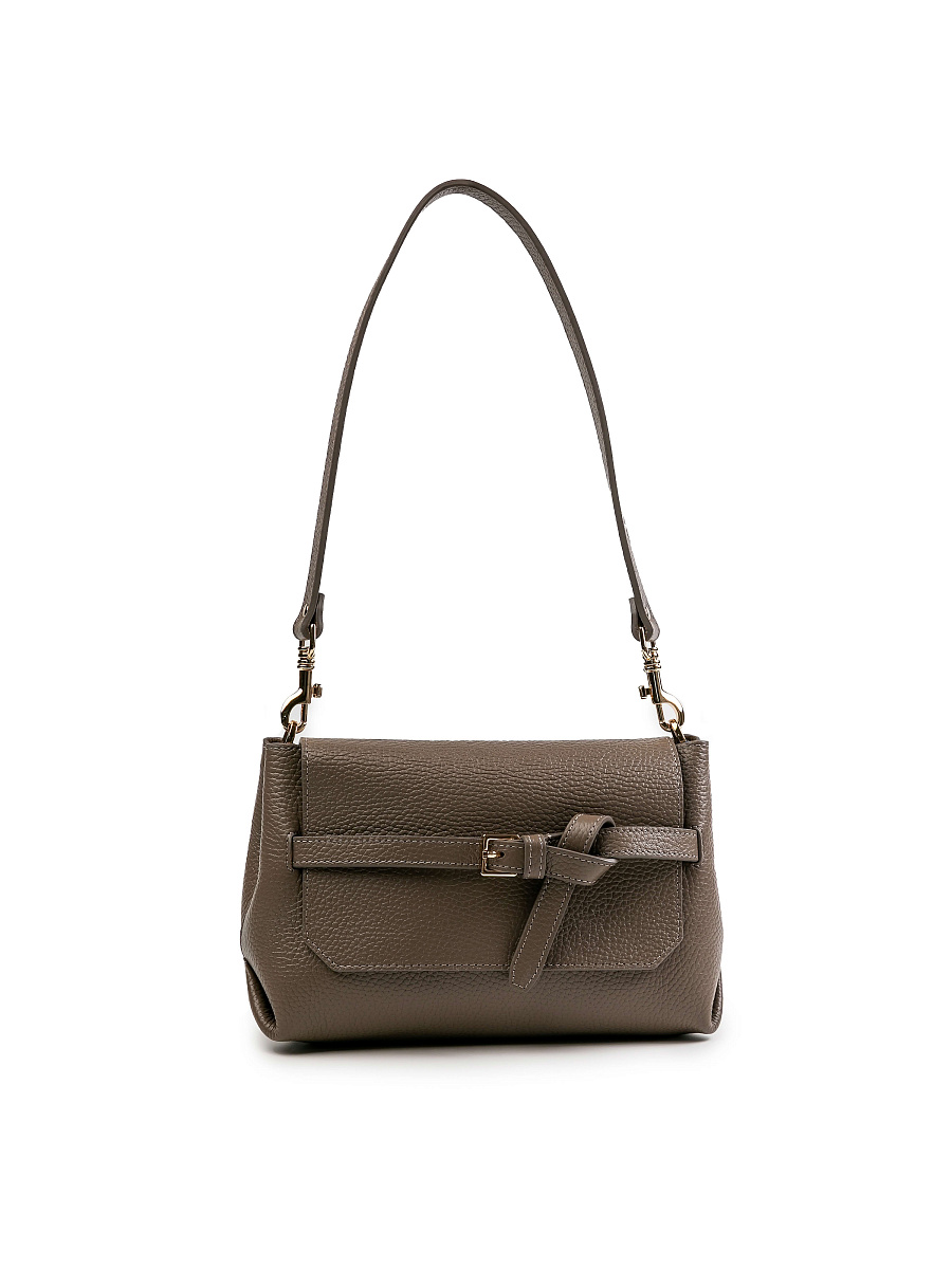 Женская сумка Dr.Koffer из натуральной кожи бежевая