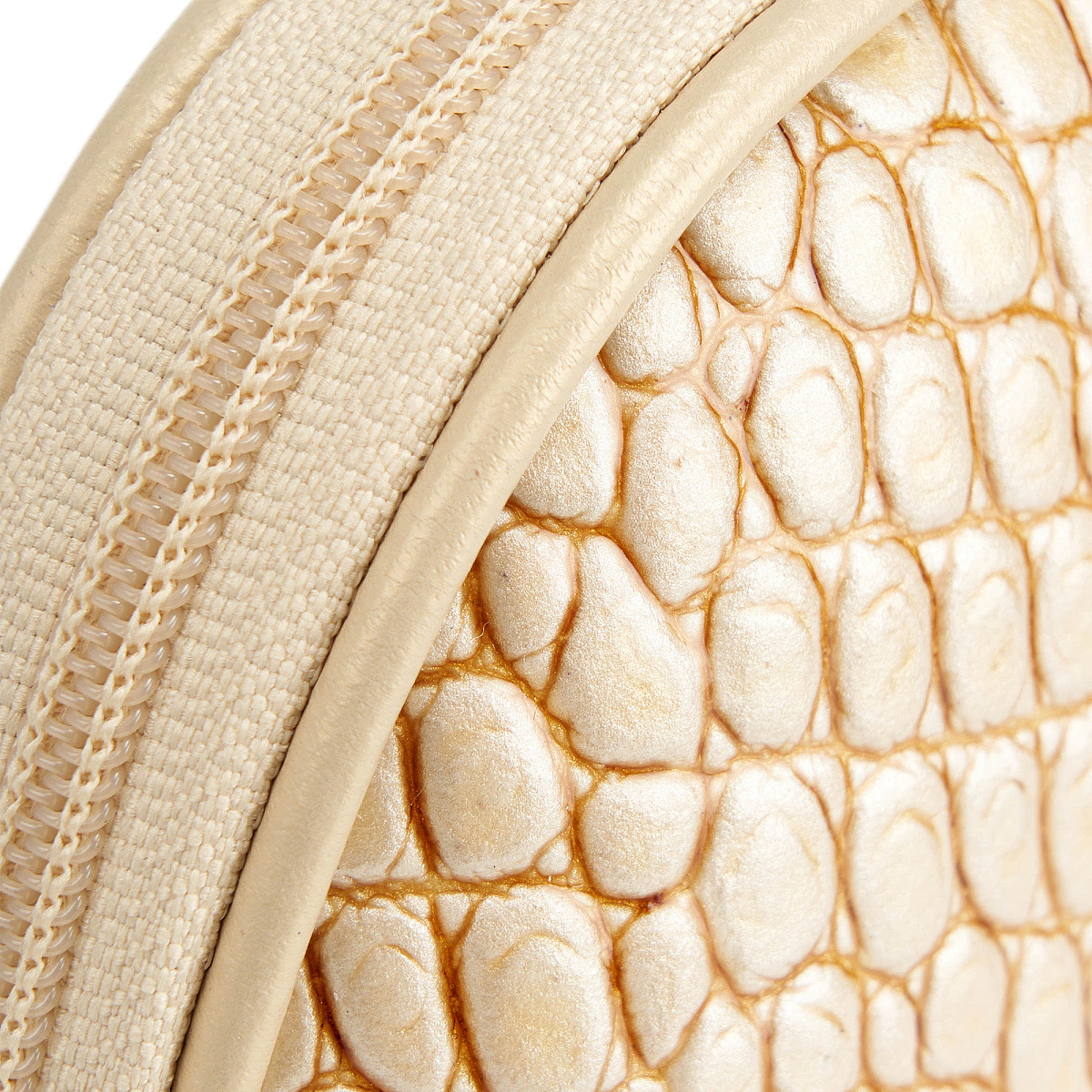 Косметичка Dr.Koffer из натуральной кожи белая