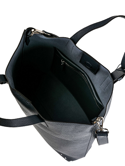 Женская сумка Dr.Koffer из натуральной кожи синяя