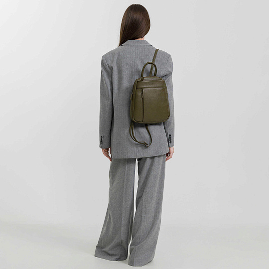 Рюкзак Dr.Koffer из натуральной кожи коричневый