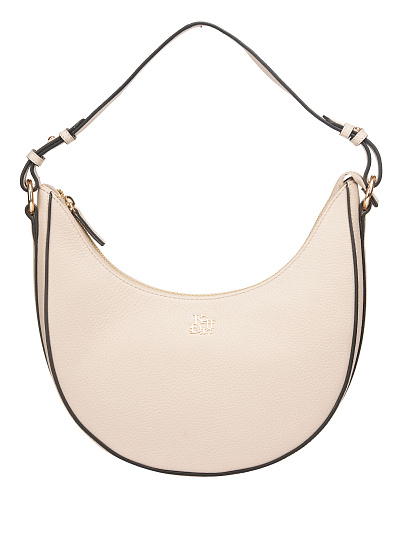 Женская сумка Dr. Koffer из натуральной кожи бежевая