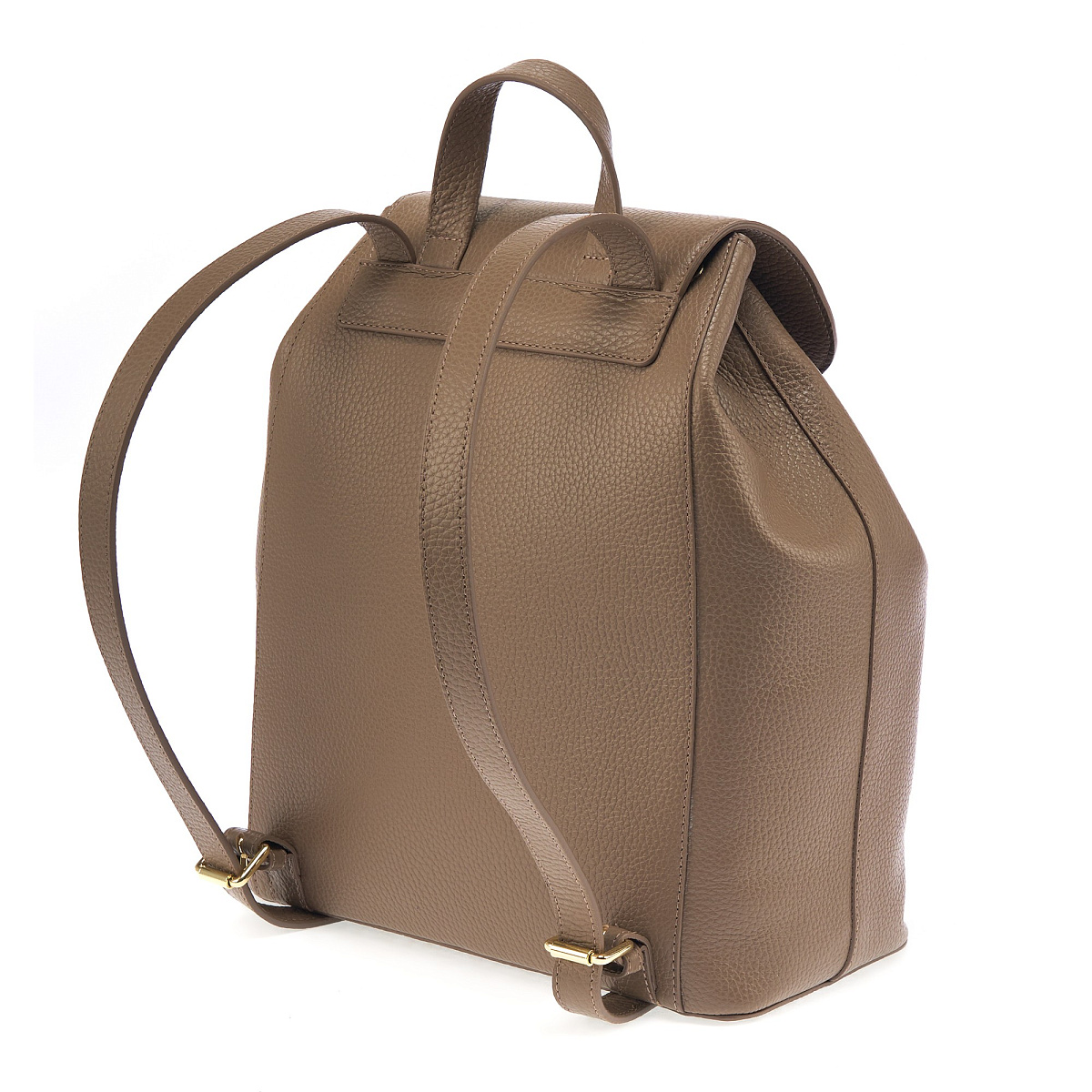 Рюкзак Dr. Koffer из натуральной кожи фиолетовый