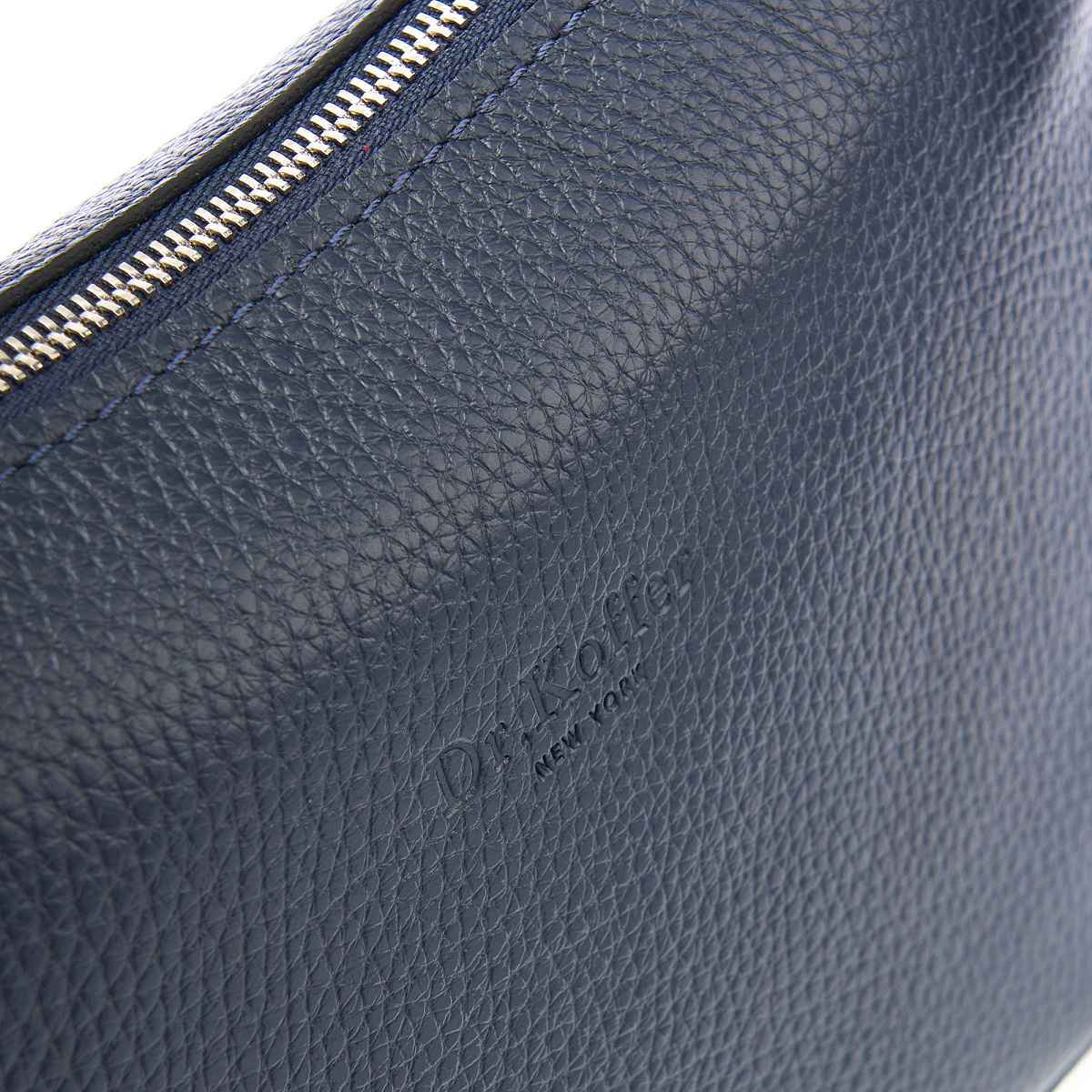 Женская сумка Dr. Koffer из натуральной кожи синяя