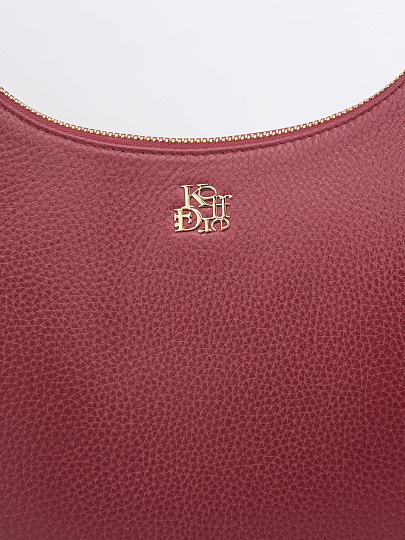 Женская сумка Dr. Koffer из натуральной кожи бордовая